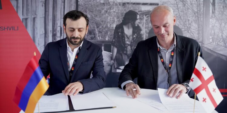 Armenian and Georgian Film Institutions Sign Cooperation Memorandum at Cannes Film Market