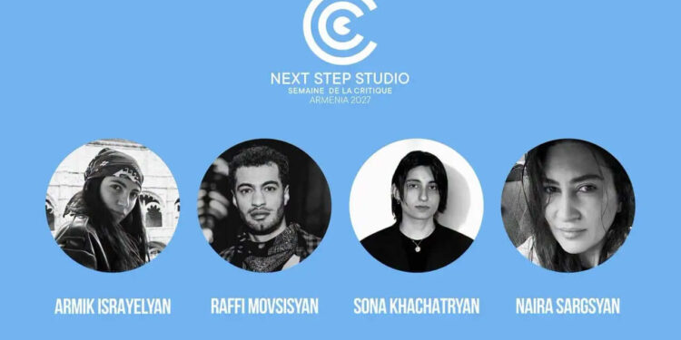 Հայտնի են Next Step Studio Armenia 2027 ծրագրի չորս հայ ռեժիսորները